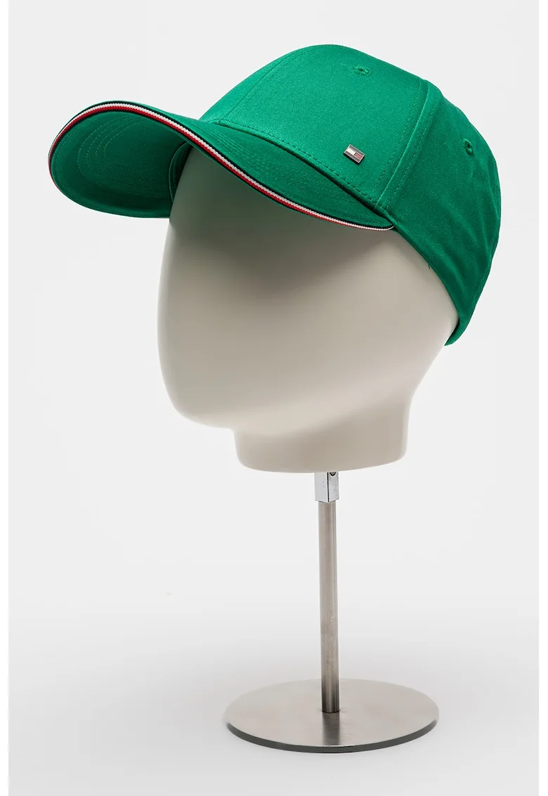 Sapca baseball din bumbac organic, Verde aquamarin