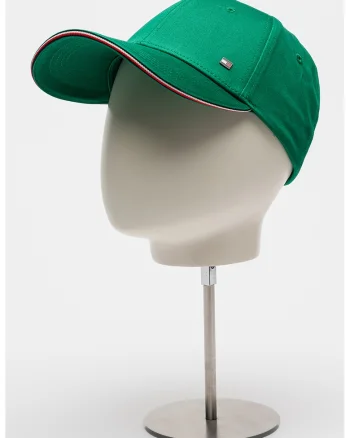 Sapca baseball din bumbac organic, Verde aquamarin