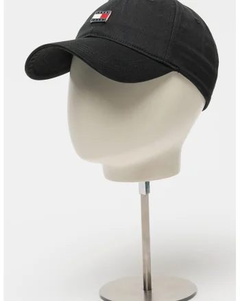 Sapca baseball cu logo metalic, Negru