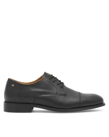 Pantofi barbati,  590558831256741, Piele naturala, Negru