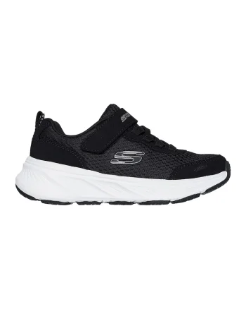 Pantofi sport Edgeride din plasa cu inchidere velcro, Alb/Negru