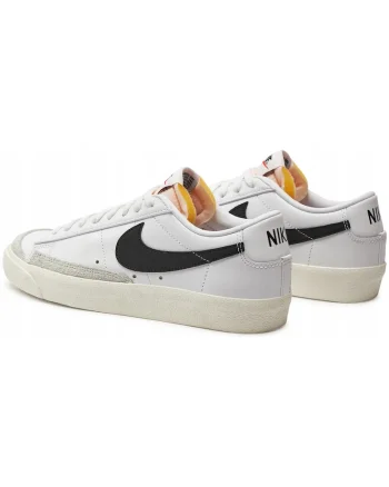 Pantofi Sport,  Blazer Low 77 Vintage, Alb, Pentru Barbati, Material 75% Bumbac, 18% Poliester, 6% Nailon, 1% Elastan, Confortabil, Manopera De Inalta Calitate, Material Interior Piele, Material Talpa Cauciuc, Imprimare Strada, Marime