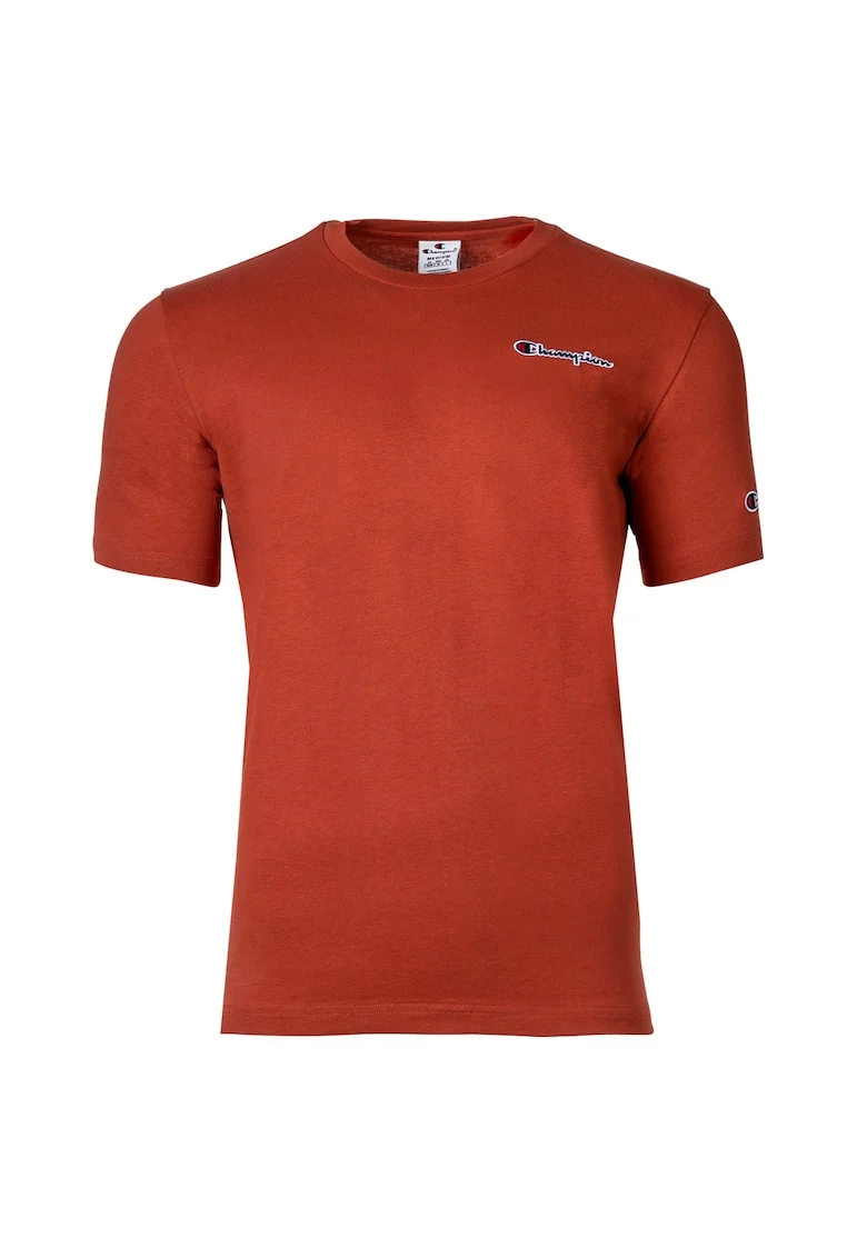 Tricou cu decolteu la baza gatului si logo