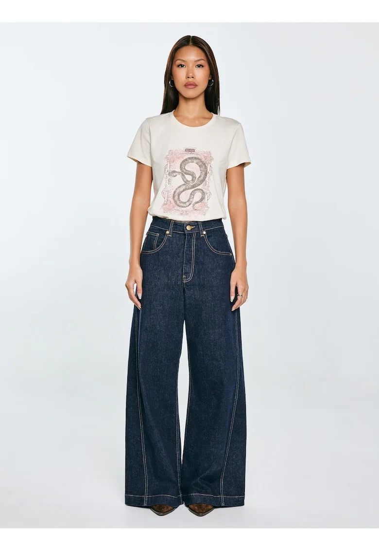 Tricou cu imprimeu grafic Rellsa 103