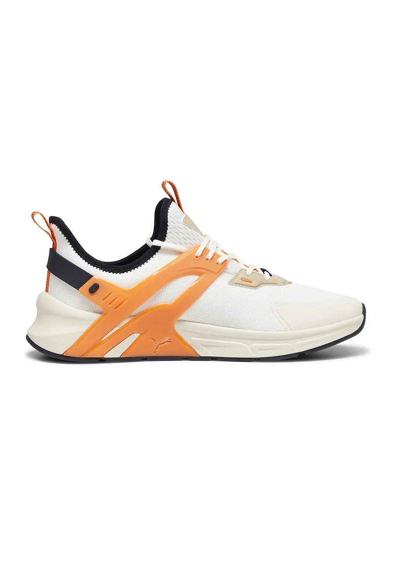 Pantofi sport unisex cu logo Pacer, Alb/Portocaliu