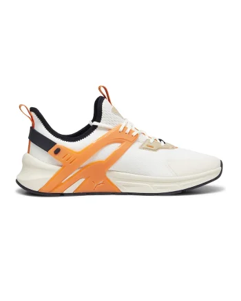 Pantofi sport unisex cu logo Pacer, Alb/Portocaliu