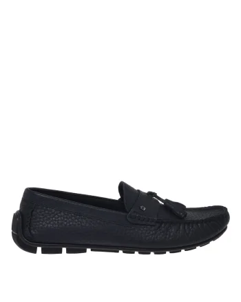 Pantofi loafer din piele cu canafi Tumble, Albastru