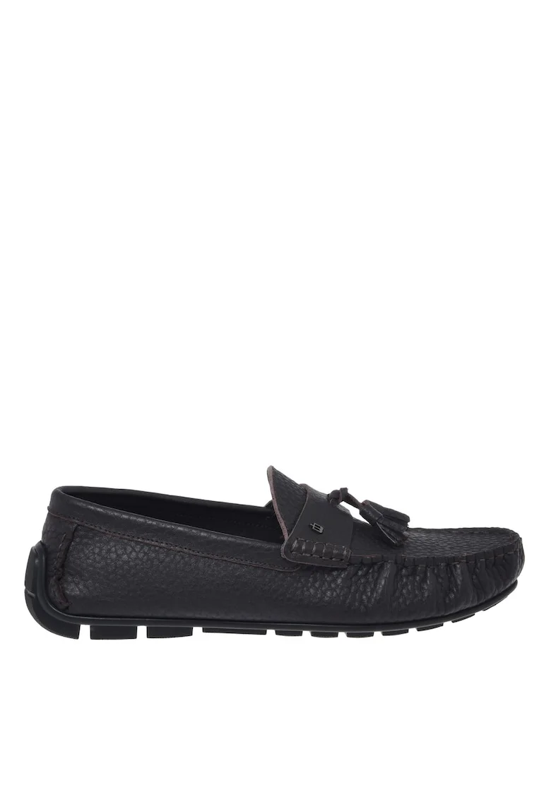 Pantofi loafer din piele cu canafi Tumble, Maro