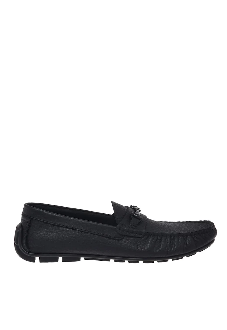 Pantofi loafer din piele Tumble, Maro