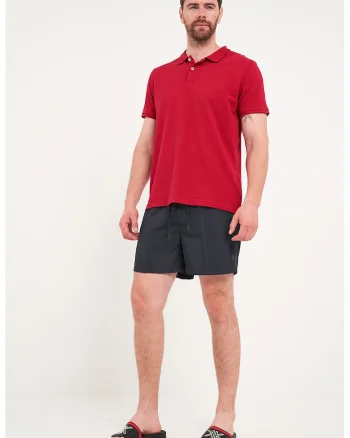 Pantaloni scurti de baie cu snur, Albastru ultramarin