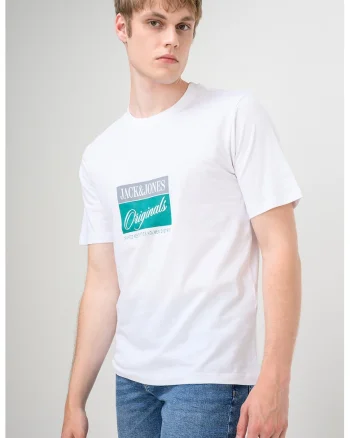 Tricou din bumbac organic Hyeres, Alb optic