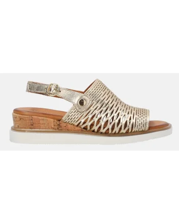 Sandale slingback cu platforma