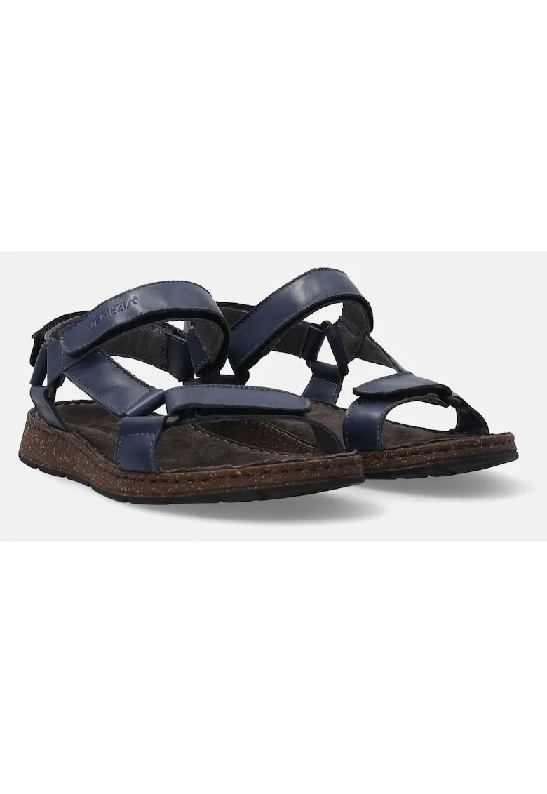 Sandale  din piele cu talpa flexibila,