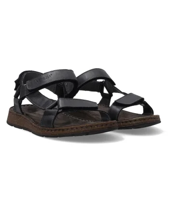 Sandale din piele cu velcro, Velcro