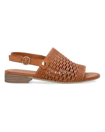 Sandale slingback cu talpa joasa