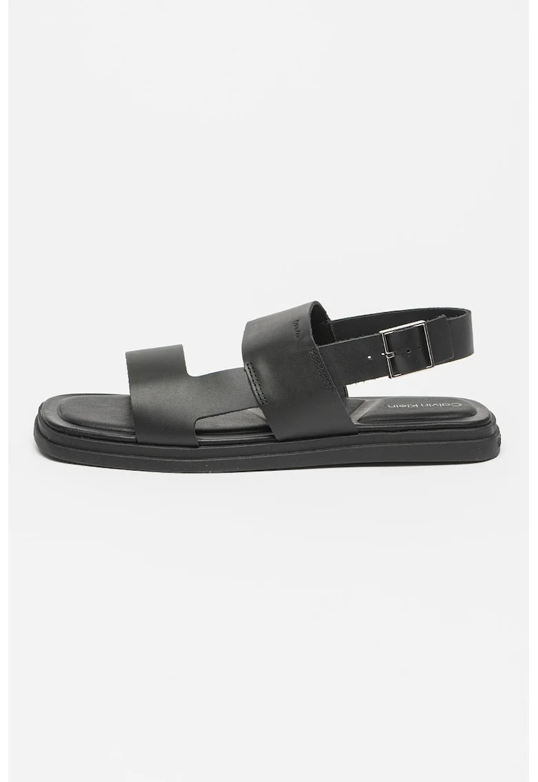 Sandale din piele, Negru