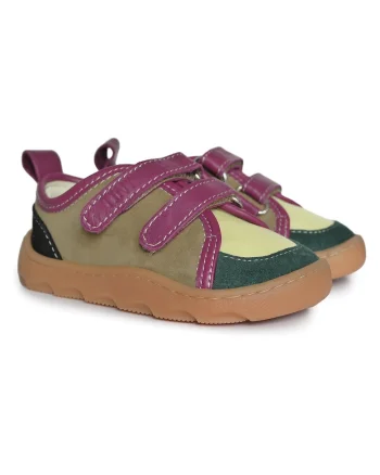 Tenisi barefoot din piele, Nivra, Multicolor, Multicolor