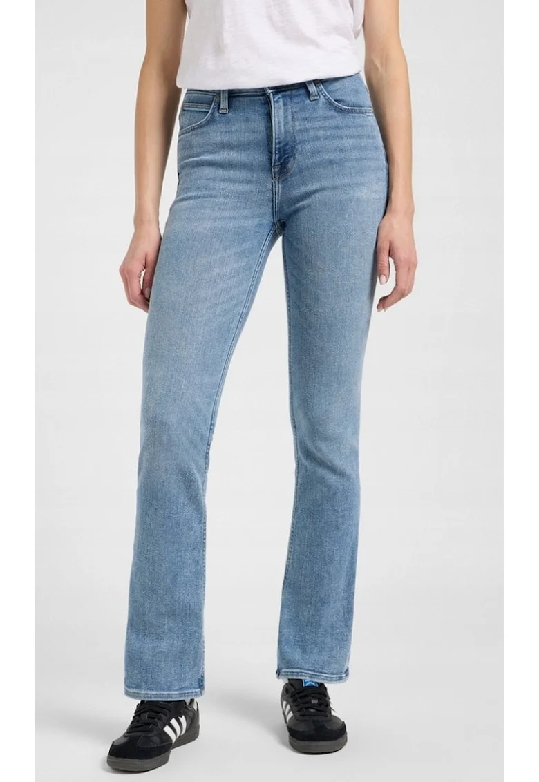 Blugi dama  Breese Bootcut, elastic, albastru, bumbac/poliester/elastan/lyocell,