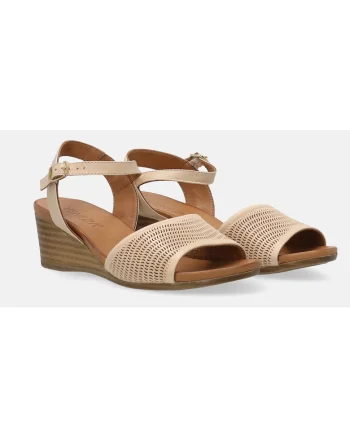 Sandale cu talpa demi-wedge