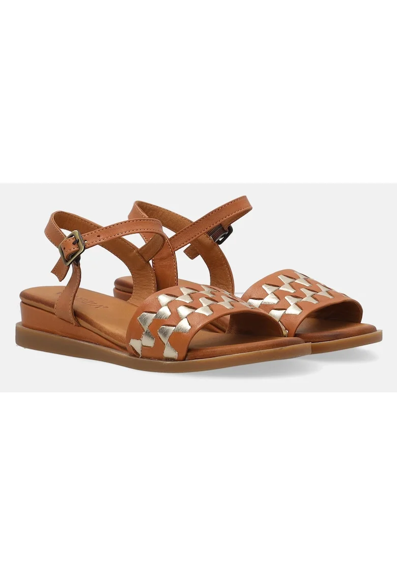 Sandale cu model geometric