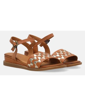 Sandale cu model geometric