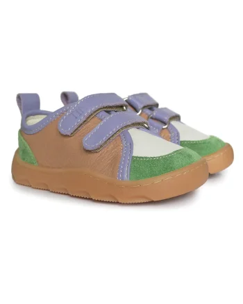 Tenisi barefoot din piele, Tika, Multicolor, Multicolor