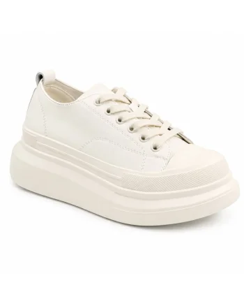 Pantofi dama piele naturala 227802, Crem