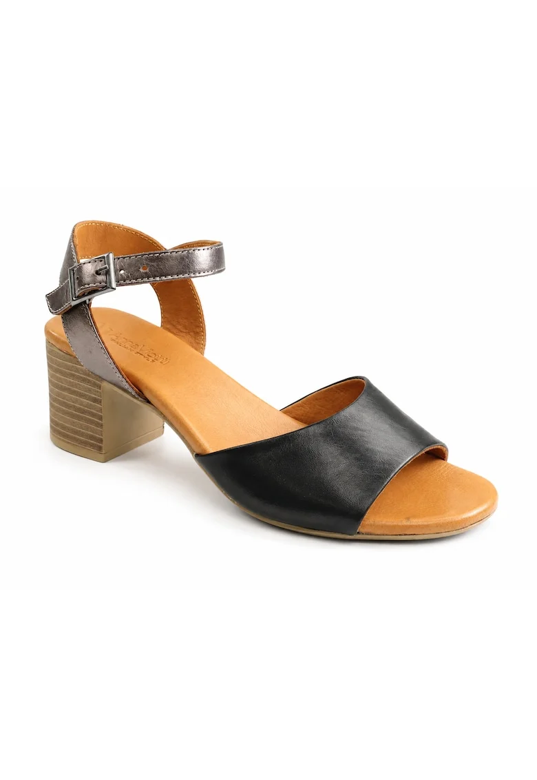 Sandale dama piele naturala D58 3036, Negru