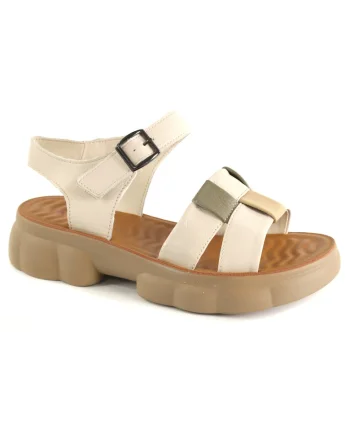 Sandale dama piele naturala J9J980009B 52 N, Bej