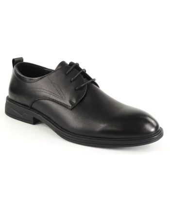 Pantofi barbati piele naturala 7CCJ80001A 01 N, Negru