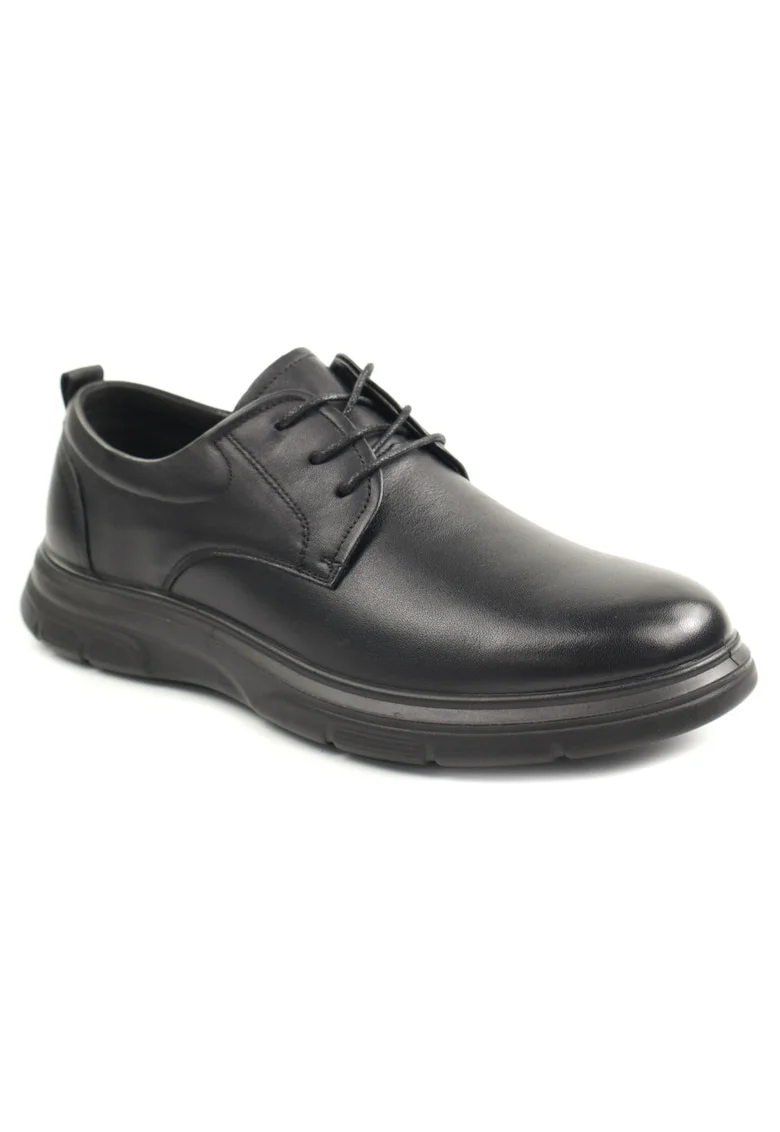 Pantofi barbati W25506, Negru stins