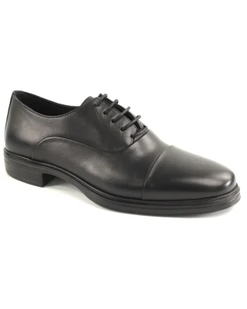 Pantofi barbati piele naturala OTE301 01 N, Negru