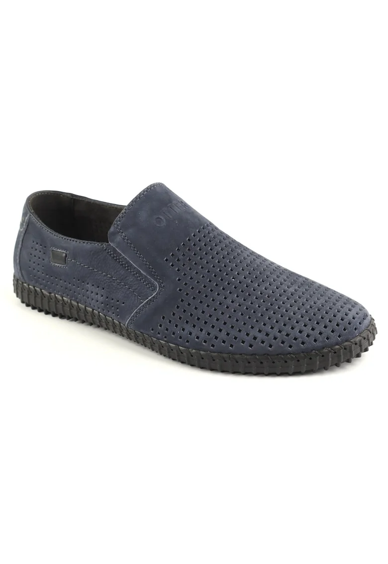 Pantofi barbati vara piele naturala 85DT80005C 42 2, Albastru