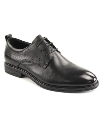 Pantofi barbati piele naturala E6E670004A 01 N, Negru