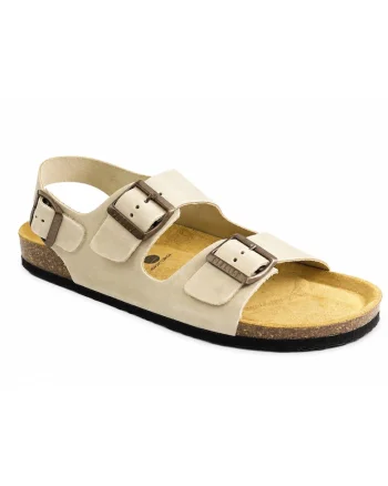 Sandale barbati piele naturala 175113, Bej
