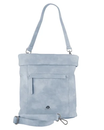 Geanta umar dama piele ecologica 28 x 28 x 11, Mad'l Dasch Kathi, Greenbudwqfwqrry, Albastru deschis, 28 x 28 x 11 CM