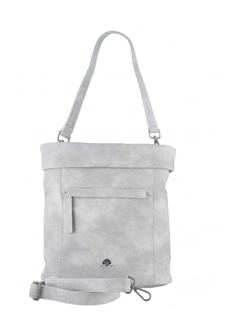 Geanta umar dama piele ecologica 28 x 28 x 11, Mad'l Dasch Kathi, Greenbudwqfwqrry, Gri, 28 x 28 x 11 CM