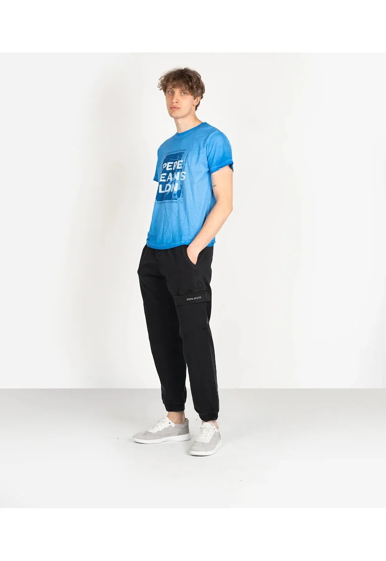 Pantaloni cargo cu talie ajustabila,