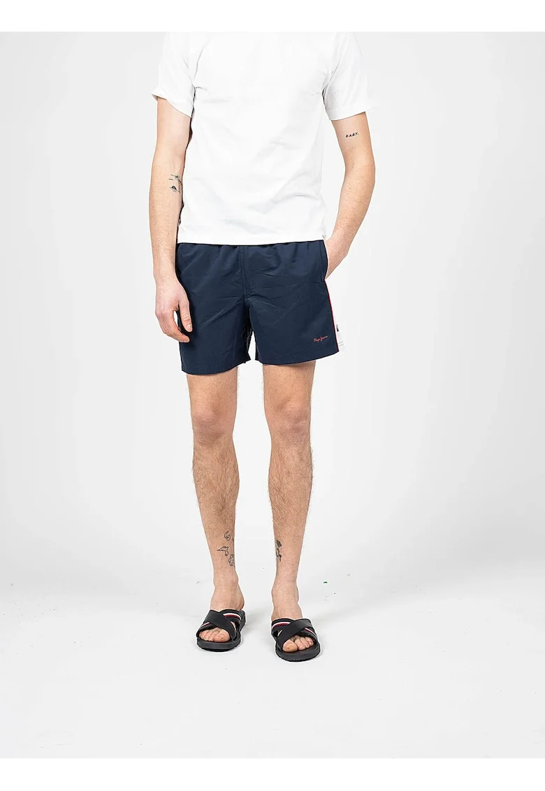 Pantaloni scurti de baie cu talie ajustabila Risto D,