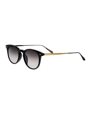 Ochelari de soare unisex Jamie, Auriu/Negru