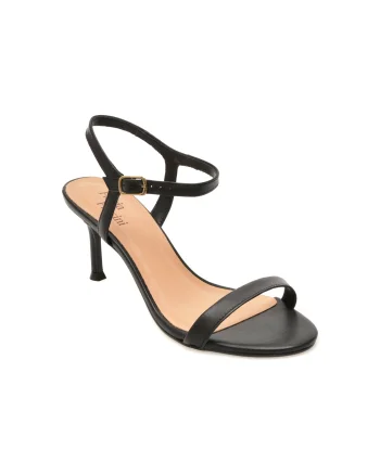 Sandale elegante FLAVIA PASSINI negre, 373402, din piele naturala