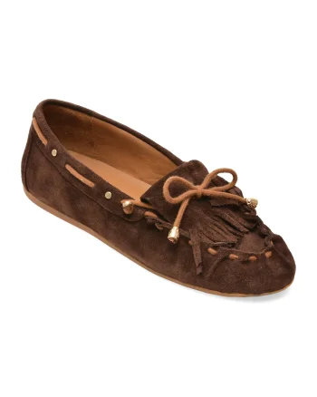 Mocasini EPICA maro, 5002508, din piele intoarsa