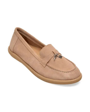 Mocasini GRYXX bej, 617871, din piele intoarsa
