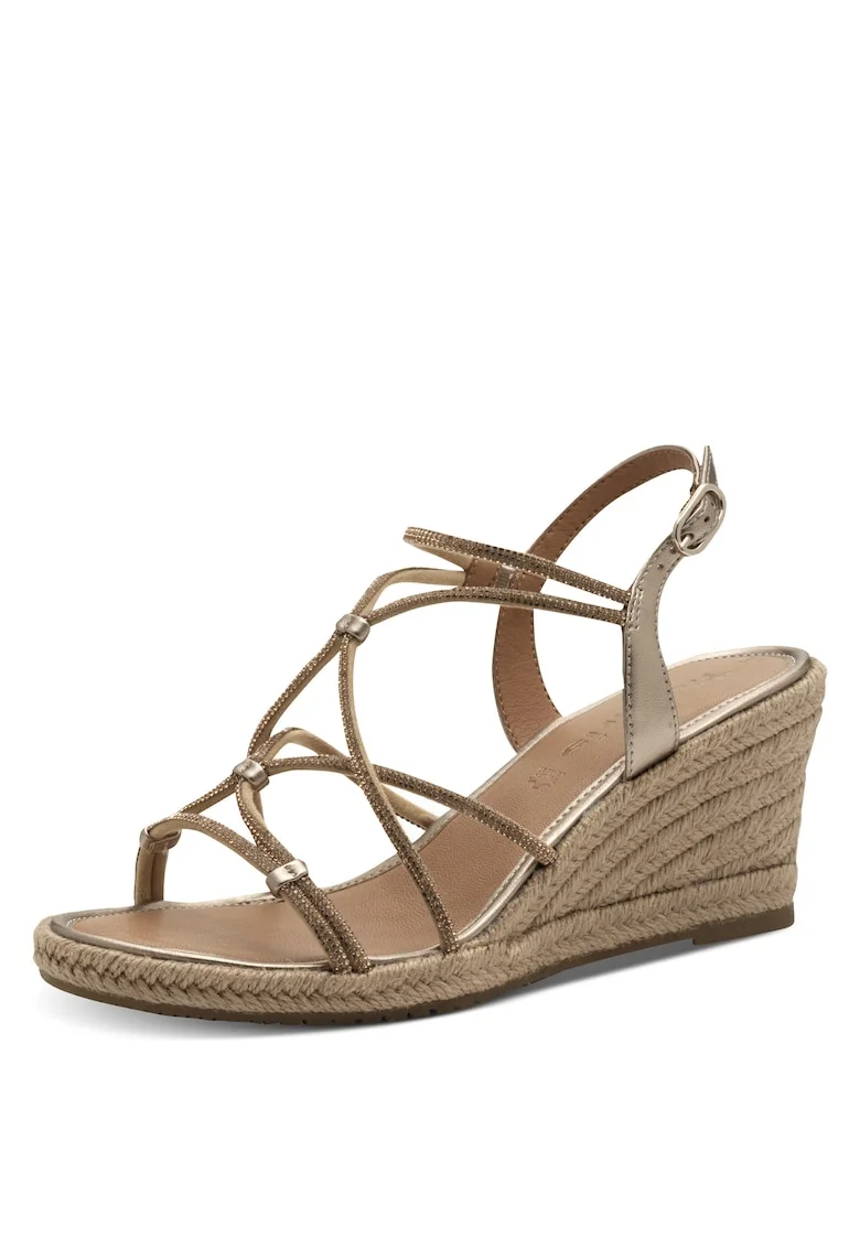Sandale dama 1 28345 44, Auriu