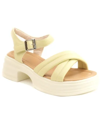 Sandale dama 49013, Galben