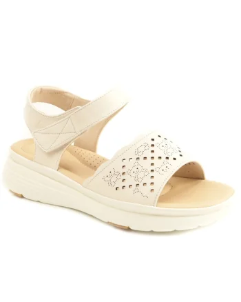 Sandale dama 90332, Bej