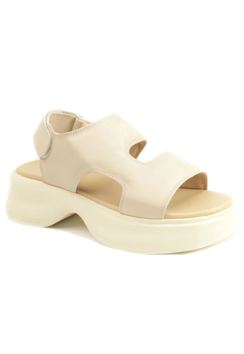 Sandale dama 82606, Bej