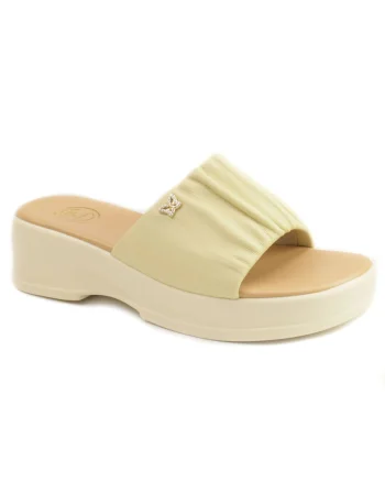 Papuci dama 49015, Galben