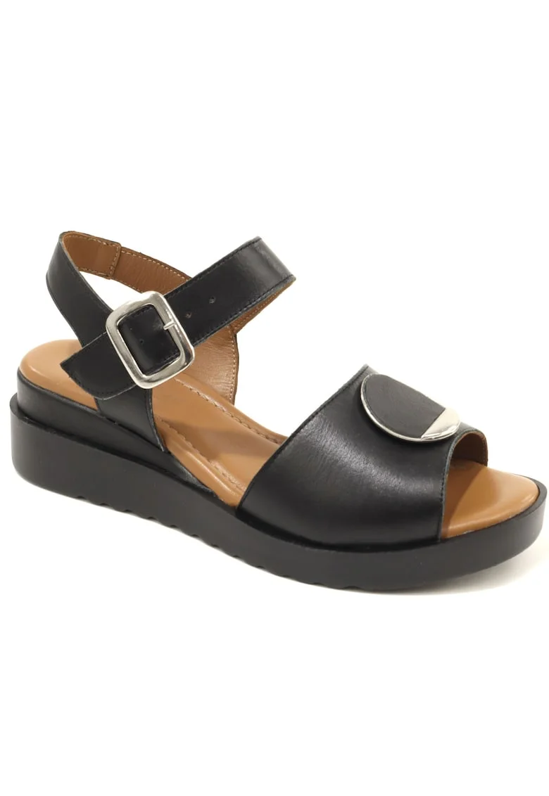 Sandale dama D22 S361, Negru