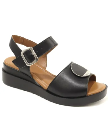 Sandale dama D22 S361, Negru